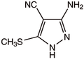 3-Amino-5-methylthio-1H-pyrazole-4-carbonitrile 1g