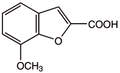 7-Methoxybenzo[b]furan-2-carboxylic acid 1g