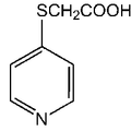 (4-Pyridylthio)acetic acid 25g