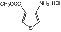 Methyl 3-aminothiophene-4-carboxylate hydrochloride 0.25g