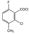 2-Chloro-6-fluoro-3-methylbenzoyl chloride 1g