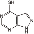 4-Mercapto-1H-pyrazolo[3,4-d]pyrimidine 1g