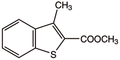 Methyl 3-methylbenzo[b]thiophene-2-carboxylate 1g