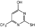 4-Hydroxy-6-(trifluoromethyl)pyrimidine-2-thiol 0.5g