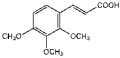 trans-2,3,4-Trimethoxycinnamic acid 5g