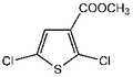 Methyl 2,5-dichlorothiophene-3-carboxylate 1g