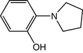 2-(1-Pyrrolidinyl)phenol 1g