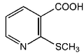 2-(Methylthio)nicotinic acid 2g