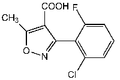 3-(2-Chloro-6-fluorophenyl)-5-methylisoxazole-4-carboxylic acid 10g