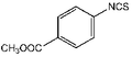 4-(Methoxycarbonyl)phenyl isothiocyanate 1g