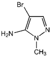 5-Amino-4-bromo-1-methyl-1H-pyrazole 250mg