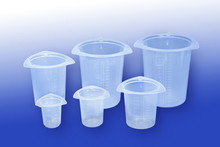 Tricornered Plastic Beakers
