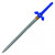 Replica Zelda foam sword. 41.5" Total length. Perfect collector's item for fans. Foam construction, perfect for cosplay