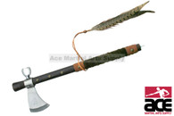 Native Indian Chief Tomahawk Peace Pipe Axe Hatchet