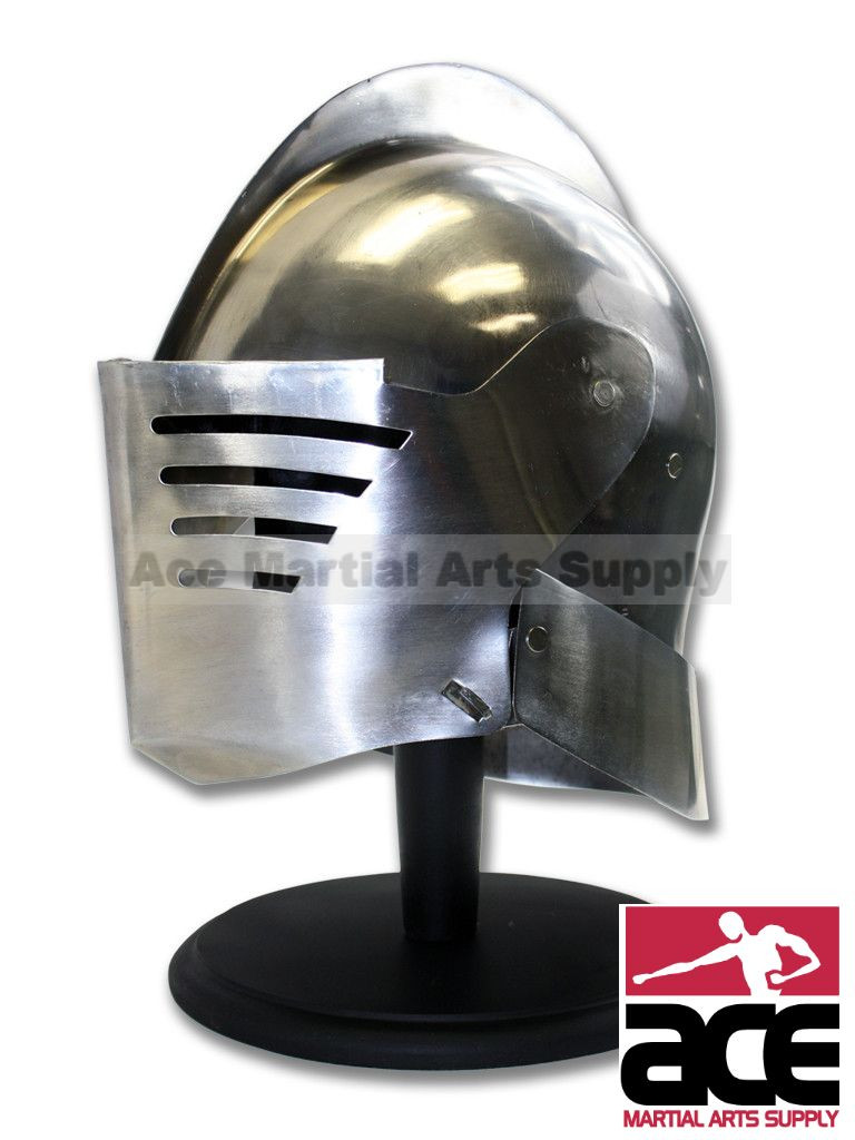Wooden Helmet Black Stand Display Post for Medieval Helmets Foldable Stand 