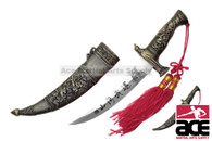 8.5" Mongolian Dagger with Scabbrd