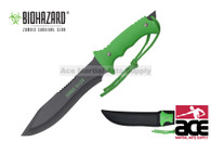 13" Zombie Killer Hunting Tactical Knife Serrated Blade with Sheath