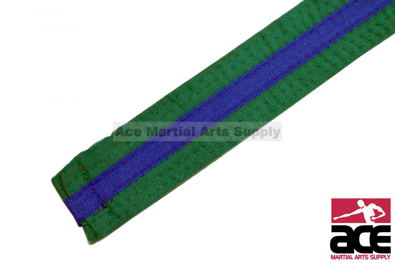 10 Colors PROWIN1 Martial Arts 1.5 Wide Karate TKD Judo Double Wrap Solid Color Belts