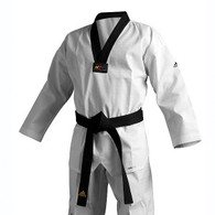 Adidas Adichamp 3 Taekwondo  Uniform, Black Lapel