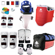 adidas taekwondo sparring gear set