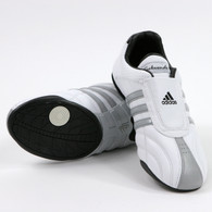 Adidas ADI-LUX Martial Arts Taekwondo Kick Training Shoes WHITE & Black