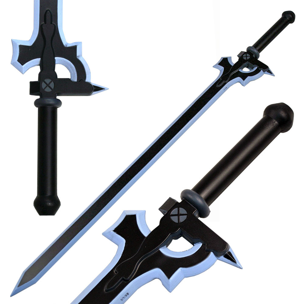 SAO Sword Art Online Official Licensed Full SZ Dark Repulsor Foam Sword Cosplay 