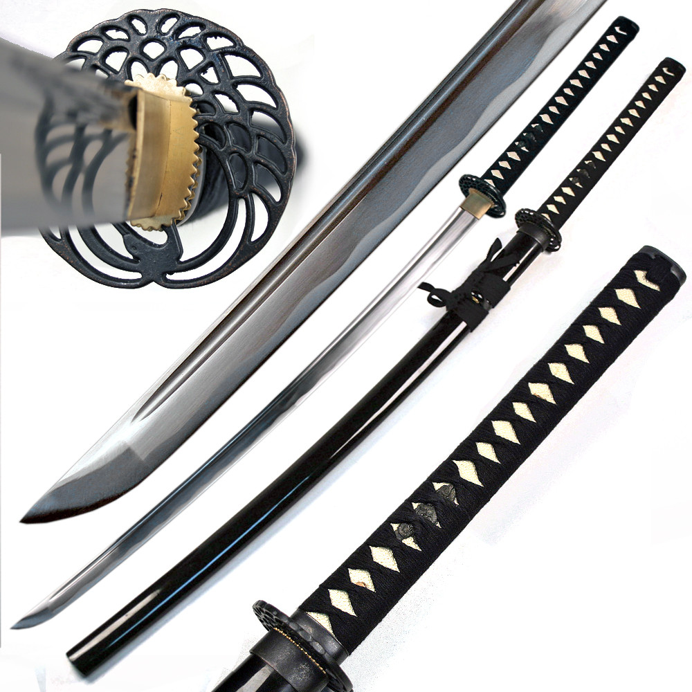 41" Stork Crane Sharp Carbon Steel Handmade Battle Japanese Samurai Katana Sword 