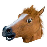 Horse Head Mask - Halloween Costume Theater Prop Novelty