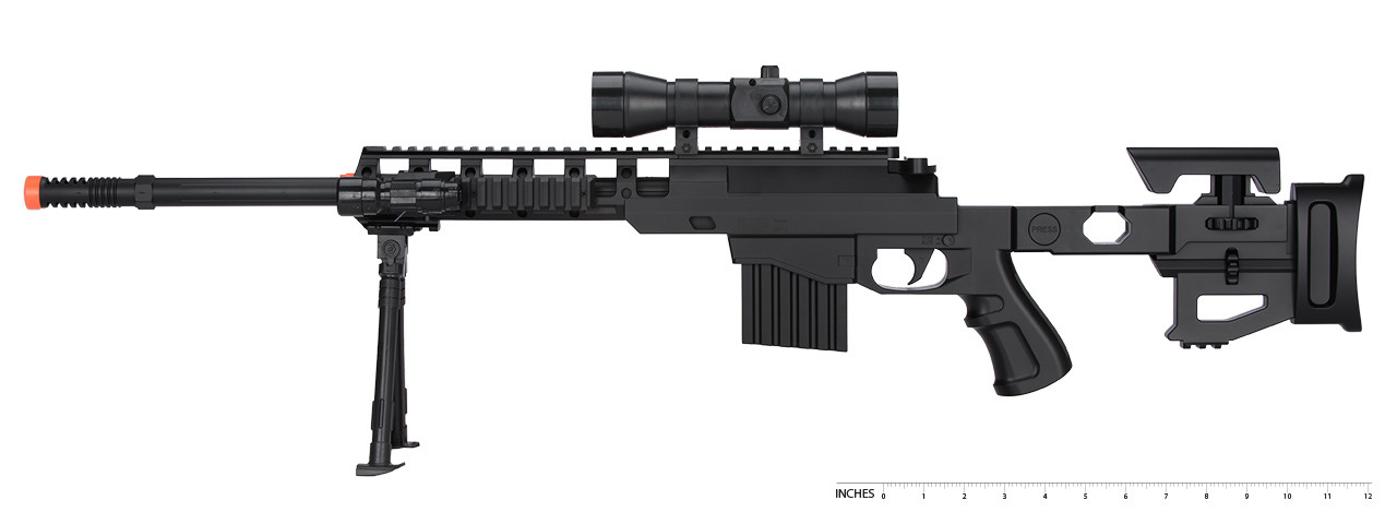 UKARMS M4 A1 TACTICAL SPRING AIRSOFT RIFLE GUN w/ QUAD RIS RAILS 6mm BB BBs M-16 