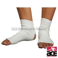 White Cloth Ankle Guard