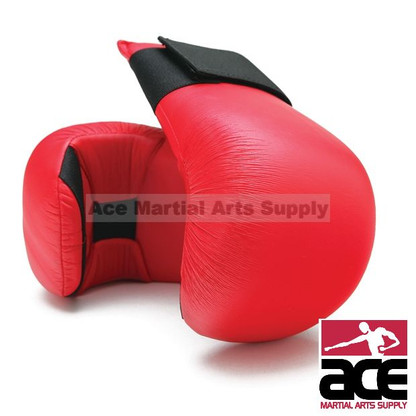 The Competition Karate Punch are perfect for striking, self-defense, and grappling training. These gloves feature a vinyl construction with an open finger design, giving you more control and hand flexibility. They feature an easy to use hook-and-loop closure for an easy self adjustment during your sparring and training sessions.