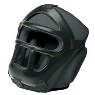 Head Gear with Removable Cage, Black