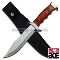 Elk Ridge Hunting Bowie Knife 12 1/2 Inch Overall In Length