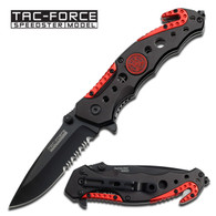 Fire Department Tactical Rescue Spring Assisted Knife