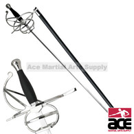 Rapier Sword W/ Leather Wrapped Handle