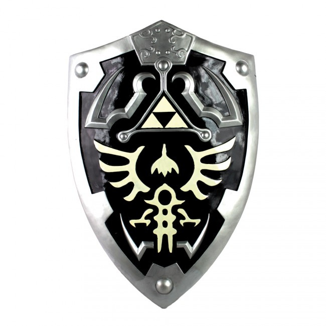Full Size Link Master Twilight Princess Hylian Zelda Shield with Grip /& Handle