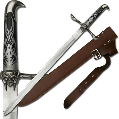 23" Assassins Creed Altair Majestic Sword With Belt Leather Sheath Brand New 