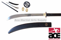 69.5" Functional 1060 Carbon Steel Blade Japanese Samurai Naginata Sharp