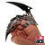 Iron Reaver Finger Claw. Cast metal w/ riveted joints for finger mobility. 2.75" Black stainless steel blade.