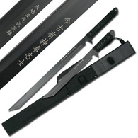 Black Twin Ninja Sword Set with Sheath
