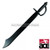 Wooden replica pirate cutlass.  30" total length. Black finish. Great for cosplay and productions