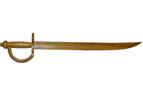20" Wooden Caribbean Pirates Cutlass Sword Brand New Short 