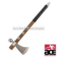 Native Indian Chief Tomahawk- Peace Pipe Hatchet Axe