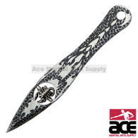 Set of 2 Floating Scorpion Throwing Knives