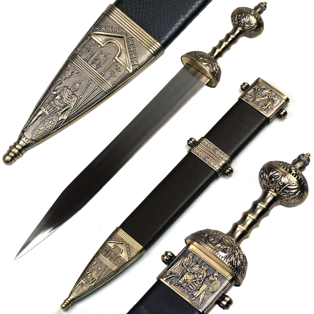 NEW 31" Ornate Roman Gladius Sword 