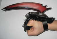 10" Red Dragon Bladed Leather Glove
