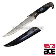 American Eagle Dagger Gift Knife With Colored Scabbard