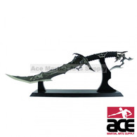 24" Fantasy Dragon Dagger with Stand
