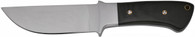 9.5" Steel Bolter Black Pakka Wood Handle Hunting Knife (Black)
