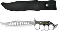 10" Dragon Dagger With Finger Holes For Easy Gripping